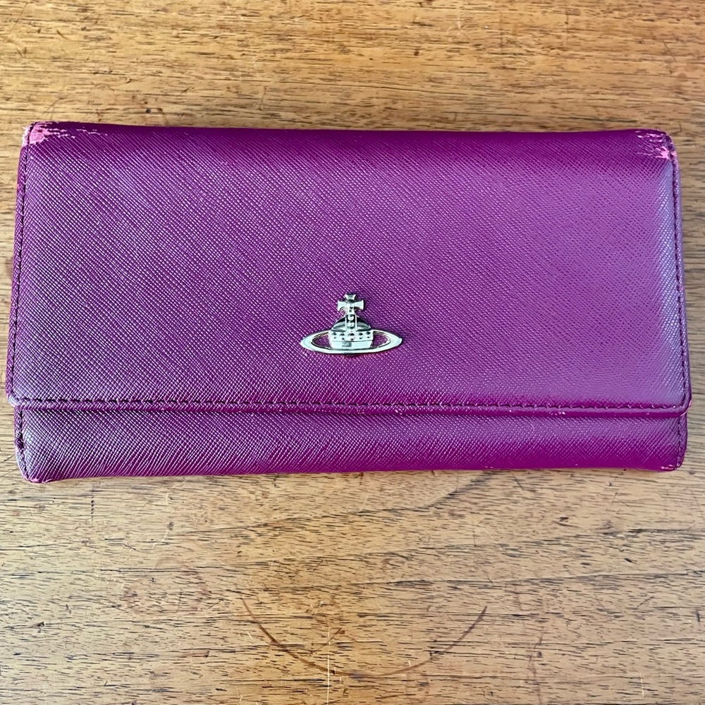 Vivienne Westwood Pimlico Pimclip Long wallet Purple